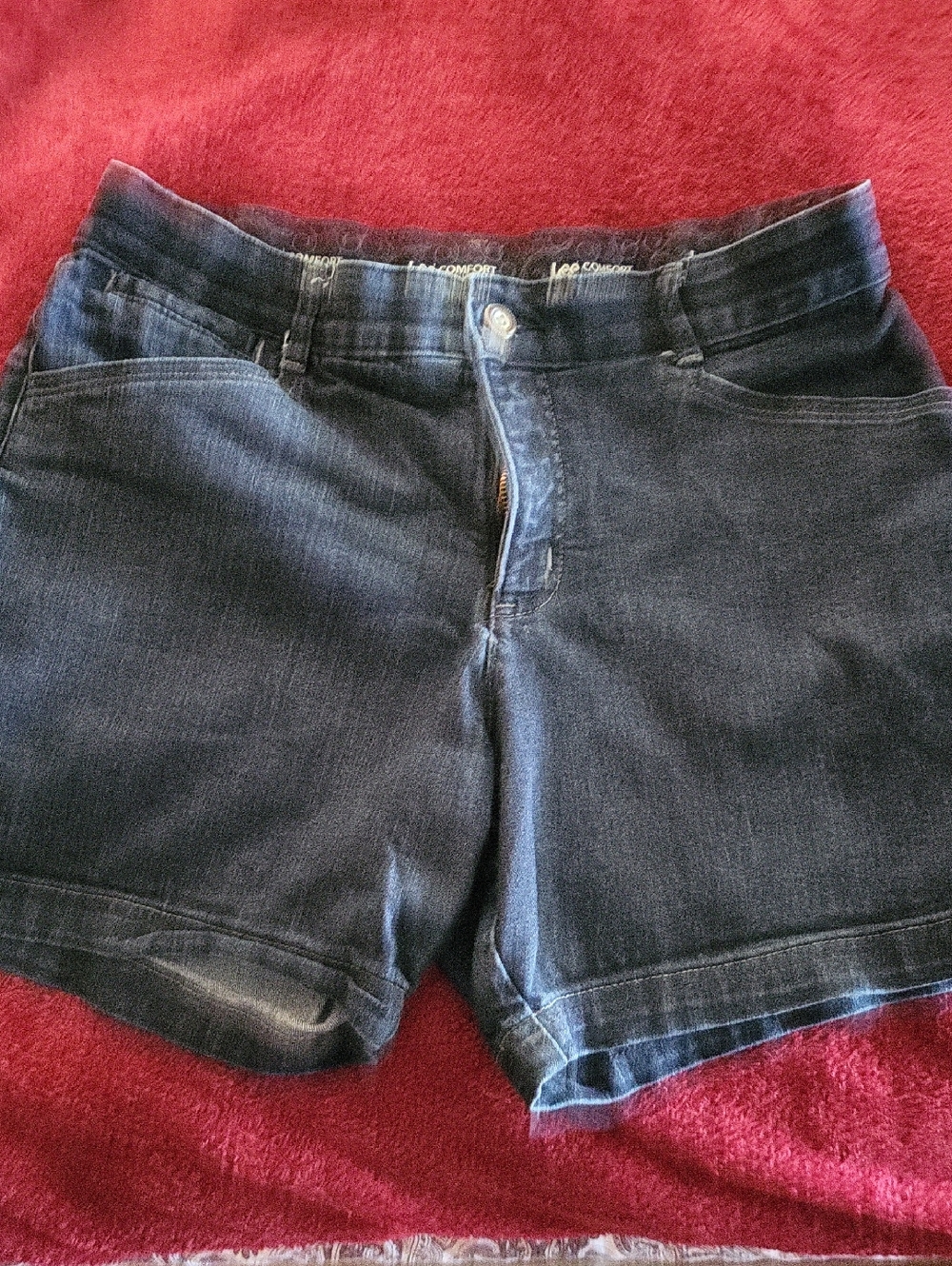 Lee Dark Blue Denim Women’s Shorts
